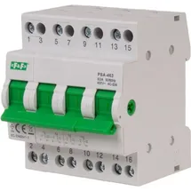 F&F Netzumschalter Umschalter Netz Aggregat 1-0-2 63A 4-polig PSA-463
