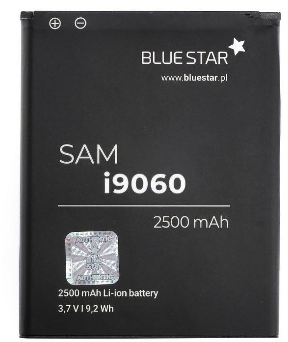 BlueStar Akku Ersatz kompatibel mit Samsung Galaxy Grand I9082 2500 mAh Austausch Batterie Premium Accu EB535163LU Smartphone-Akku