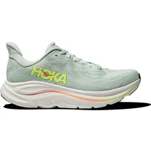 HOKA Clifton 10 Damen Sea Glass/Neon Flame 43 1/3