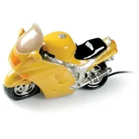Booster Table Lamp Motorcycle Motorrad Lampe, gelb