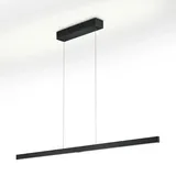 Knapstein Linn 1-flg. 128 cm eckig Schwarz