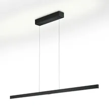 Knapstein Linn 1-flg. 128 cm eckig Schwarz