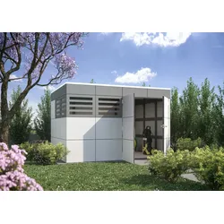 Skan Holz CrossCube Gartenhaus Sydney 4