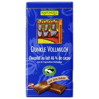 Rapunzel Vollmilch Schokolade Dunkel 46% HIH bio
