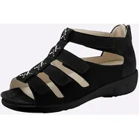 WALDLÄUFER Sandalette Herren Schwarz 5