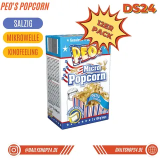 PEO'S Mikrowellenpopcorn