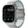 Nomad Stratos Band Titanium Natural 49mm Icy Blue Glow