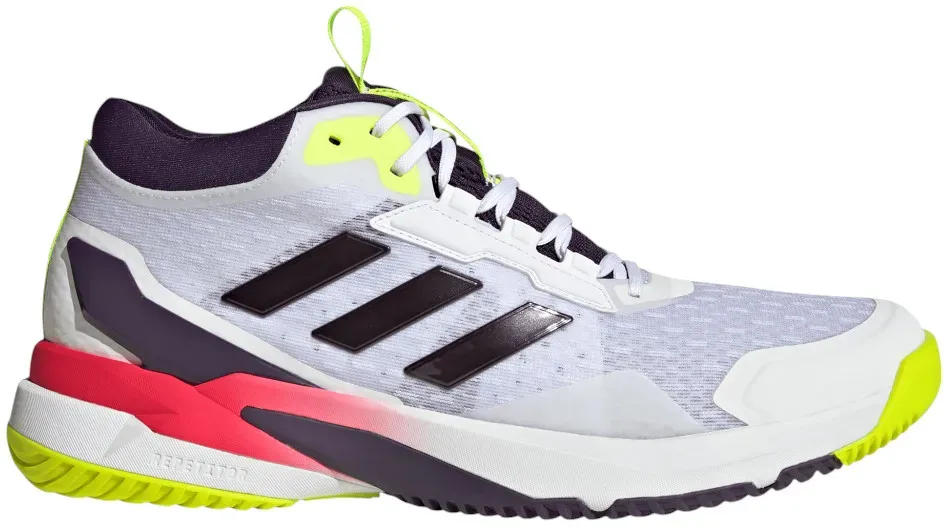 adidas Hallen-Indoorschuhe CrazyFlight Mid 6 weiss/schwarz Herren
