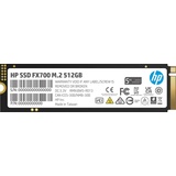 HP SSD FX700 M.2 512GB, M.2 2280 / M-Key / PCIe 4.0 x4, Kühlkörper (8U2N1AA)