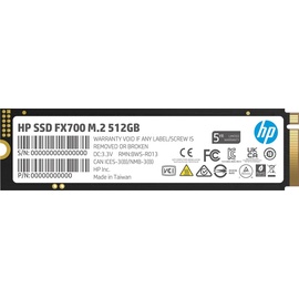 HP SSD FX700 M.2 512GB, M.2 2280/M-Key/PCIe 4.0 x4, Kühlkörper (8U2N1AA)