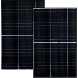 Juskys 2er Set Solarmodul RSM40-8-410M