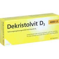 Hübner Dekristolvit D3 4000 I.E. Tabletten 30 Stück