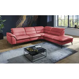 Hukla Ecksofa Luisa ¦ rot ¦ Maße (cm): B: 298 H: 106 T: 258.0