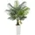 Vevor Künstliche Areca-Palme, 1,52 m, künstliche Tropische Palmenpflanzen mit weißem Pflanzgefäß, Kunstseidenpflanze im Topf, Kunstbaum für Veranden, Wohnzimmer, Terrassen Zuhause, Büro