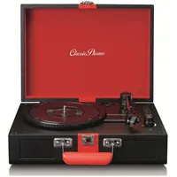 Lenco TT-110 schwarz/rot