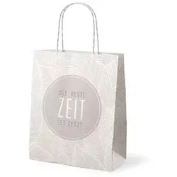 la vida Papier Geschenktüte - Feder