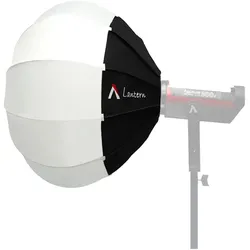Aputure Lantern, Schwarz, Weiß, 65 cm, 1x Lantern Spring Cage 1x Diffusion 1x Fa