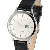 Elegante MARQUIS Damen Funkuhr (deutsches Funkwerk) Armbanduhr Leder 964.4815