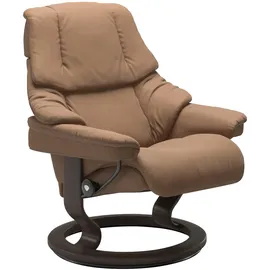 Stressless Reno Leder Microfaser 75 x 106 x 75 cm latte batick