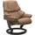 Stressless Reno Leder Microfaser 75 x 106 x 75 cm latte batick