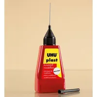 UHU Kleber Plast Spezial 34 ml mit Kanüle für Kunststoff Modellbau (45880)