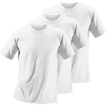 H.I.S. H.I.S T-Shirt Packung, 3 Stk. aus Baumwolle perfekt als Unterziehshirt, Gr. 4/S, weiß, , 235754-4