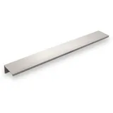 SO-TECH® Griffleiste Alu Möbelgriff SEARL 70 - 780 mm Edelstahloptik Profilleiste, Gesamtlänge 280 mm silberfarben