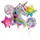 Legami 5er Set Partyballons - Let's Party! - Einhorn