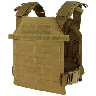 Condor Sentry Leicht Plate Carrier Coyote Brown - L