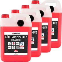 TECPO Kühlerfrostschutz rot 4 St. 5 l