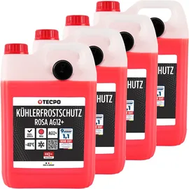 TECPO Kühlerfrostschutz rot 4 St. 5 l