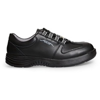 Abeba 7131038 X-LIGHT ESD Niedriger Schuh, S2, SRC, Schwarz,