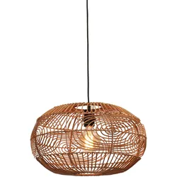 GOOD & MOJO Hängeleuchte "MADEIRA", braun, Ø 48,00cm H: 30,00cm, Lampen, Nachhaltig