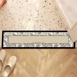 Badematte 30x80cm,Rutschfester Badezimmerteppich,Absorbierender Badteppich,Badezimmer Teppich Extra Dünn Badematte,Passend Unter die Tür,für Dusche,Badewannen und Badezimmer,Toilette (Bunt A)