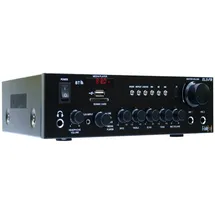E-Lektron EL5-FB HiFi Stereo Class-D Verstärker Bluetooth | FM-Radio | USB/SD Mediaplayer | Karaoke | Fernbedienung