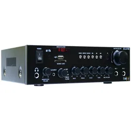 E-Lektron EL5-FB HiFi Stereo Class-D Verstärker Bluetooth | FM-Radio | USB/SD Mediaplayer | Karaoke | Fernbedienung