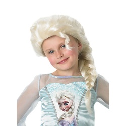Rubie ́s Kostüm-Perücke Die Eiskönigin Elsa, Original lizenzierte Perücke aus Disney’s ‚Die Eiskönigin‘ weiß