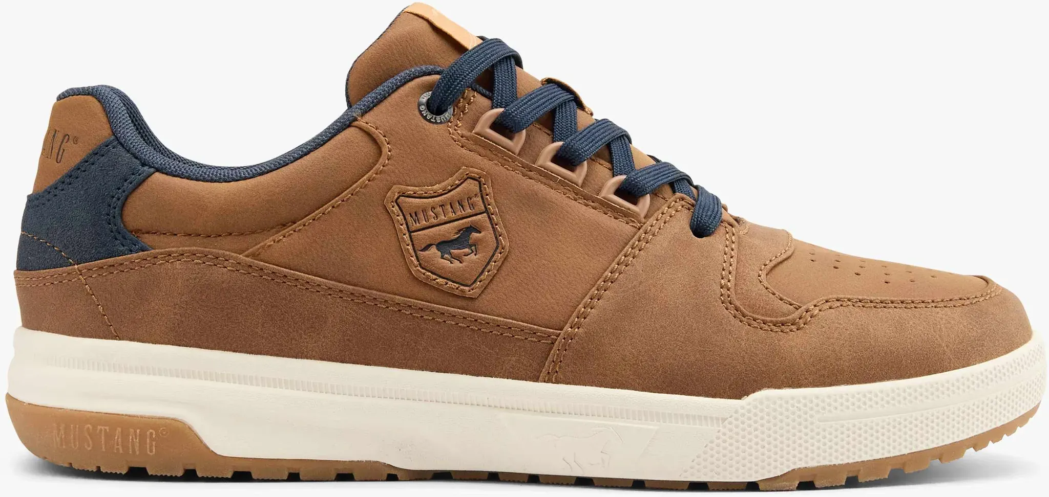 Mustang  Sneaker Cognac, Herren, Größe: 40 - Mustang  Sneaker Cognac, Herren, Größe: 40 - man - Cognac