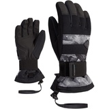 Ziener Kinder MANU Snowboard-Handschuhe/Wintersport | wasserdicht, atmungsaktiv; Protektor, Grey Mountain Print, L