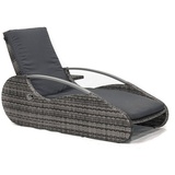 Gravidus Lounger Sessel Stuhl Liege Sonnenliege Relaxliege Gartenliege inkl. Kissen