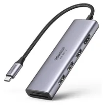 UGREEN USB C Hub 4K at 60Hz USB-C Adapter - Grau