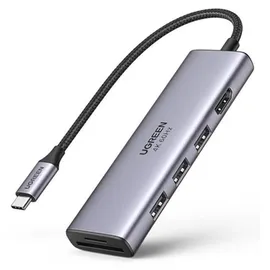 UGREEN USB C Hub 4K at 60Hz USB-C Adapter - Grau