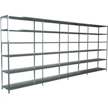 SCHULTE Regalwelt Schulte Steck-Grund-/Anbauregale 230 cm x 400 cm x 50 cm Verzinkt