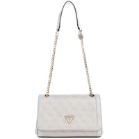 GUESS Noelle Convertible Crossbody Flap Dove Logo