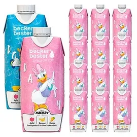 Beckers Bester Donald & Daisy Apfel-Banane-Mango Fruchtsaftgetränk 12x 0,33 l