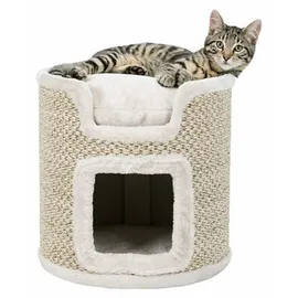 Trixie Cat Tower Ria Ø 37 x 37 cm grau/natur