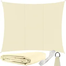 gardlov 23144 Sonnensegel 4x3 m beige - Beige