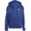 Hoodie Fleece 3-Streifen Blau/Weiß S