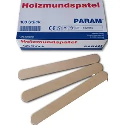 MUNDSPATEL Holz Karton 100 St