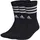 adidas 3-Streifen Cushioned Crew Socken 3 Paar Black / White 46-48